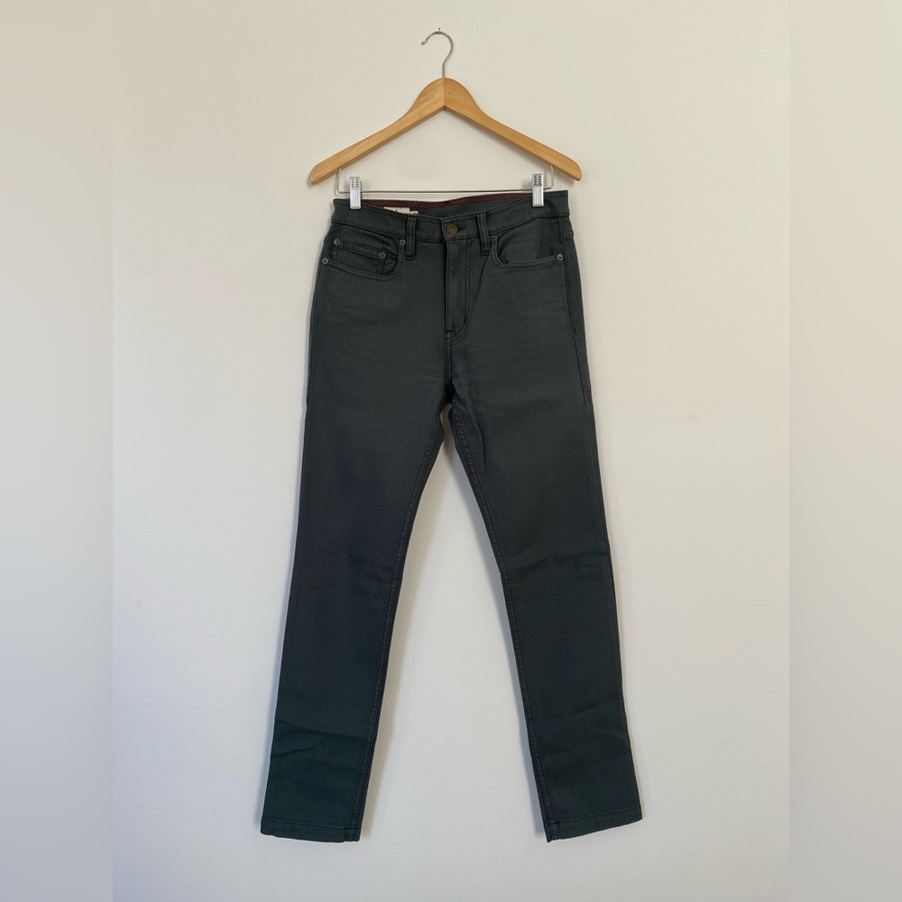 American Giant- Roughneck Pant Slim, 30x32, Blue Spruce (like new)